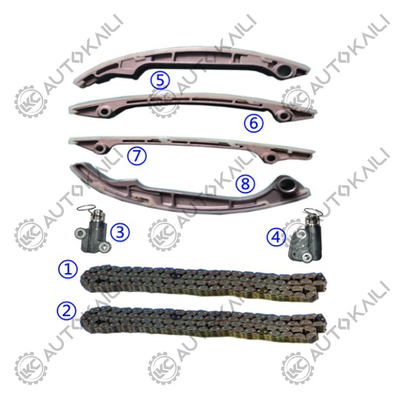 Τυποποιητική αλυσίδα για την NISSAN Titan VK56DE V8 5.6L 5552cc 04-10 Armada VK56DE V8 5.6L 5552cc 05-10 Pathfinder VK56DE V8 5.6L 5552cc 08-10