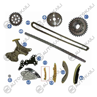 Κιτ αλυσίδας χρονομέτρησης για VW Rabbit 2.5L 08-09 Jetta 2.5L 08-14 Beetle 2.5L 08-14 Golf 2.5L 10-14 Passat 2.5L 12-14 07K109158C 8*94L