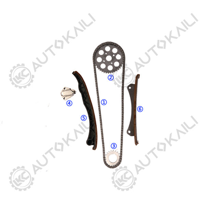 Τυποποιημένο κιτ αλυσίδας για την Opel/Vauxhall AGILA Z 13 DT / Z 13 DTJ 1248CC 03.8- ASTRA H / Mk V Z 13 DTH 1248CC 04.1-09.5 ASTRAVAN Mk V (H) 1.3 CDTi Z 13 DTH 05.8- COMBO Mk II (C) (F25) 1.3 CDTI 16V Z 13