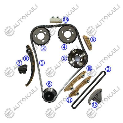 Πλαστικό σετ χρονισμού PA66 / PA46 για FORD TRANSIT Bus TDE Diesel 2.4T 01-06