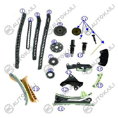 Τυποποιητικό κιτ για 4.0L 4016CC V6 GAS SOHC φυσικά αναπνευστικό B4000 2001-2009