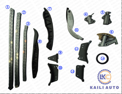 HYUNDAI Kia SORENTO 2,5 αντικατάσταση 24351-4A020 24370-4A030 αλυσίδων συγχρονισμού Crdi