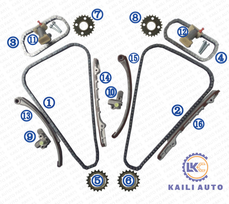 DAIMLER αλυσίδα καθορισμένο X300 ΈΞΙ Because/SUPER V8 4.0L 3996CC 97-02 συγχρονισμού