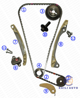 αλυσίδα NISSAN SUNNY TIIDA LIVINA JUKE 13028-3AA0A 152L 13070-ED50B συγχρονισμού μηχανών 1.5L 1.5T HR15DE
