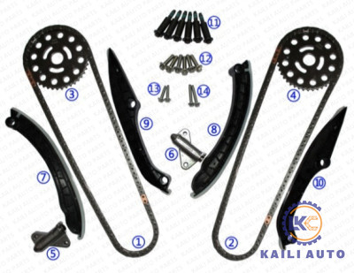 Η NISSAN NAVARA ΠΑΊΡΝΕΙ την εξάρτηση 06ct.k-1-114L 06ct.k-1-114L αλυσίδων συγχρονισμού