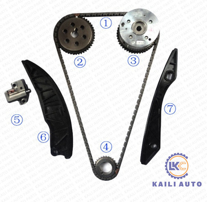Εξάρτηση 24321-2B000 9*158L 24410-2B000 αλυσίδων συγχρονισμού μηχανών της KIA HYUNDAI G4FA