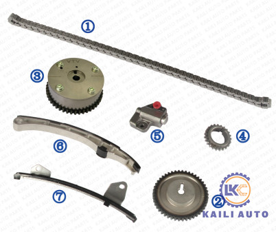 1300CC 1600CC MAZDA 2 MAZDA 3 αντικατάσταση ZJ01-12-201 9*158L ZJ01-12-500A αλυσίδων συγχρονισμού