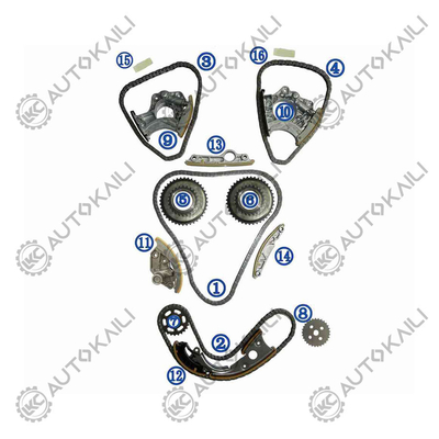 Συσκευή αλυσίδας χρονισμού για AUDI/VW CALA/CLXA/CPAA AUDI A6L 4X8/C7 CLXA 140KW 2.5L 10-15 A8L 4H8 CPAA 150KW 06E109465BC 108L