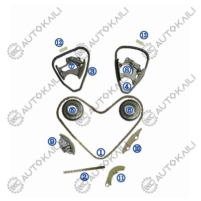 Συσκευή αλυσίδας χρονισμού για AUDI Q7 45/55 TFSI CREC 30TFSI 16-19 AUDI A6 Quattro CTDB 3.0TFSI 17-18 AUDI A7 Quattro CREC 3.0TFSI 16- AUDI A8L Quattro CREG CTDA 3.0TFSI 15- AUDI S5 CTDA 3.0TFSI 16