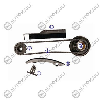 Πλαστικό PA66 / PA46 Τάγμα Αλυσίδας Χρονισμού Για L200 4WD Ντίζελ 4M40T 2.8L