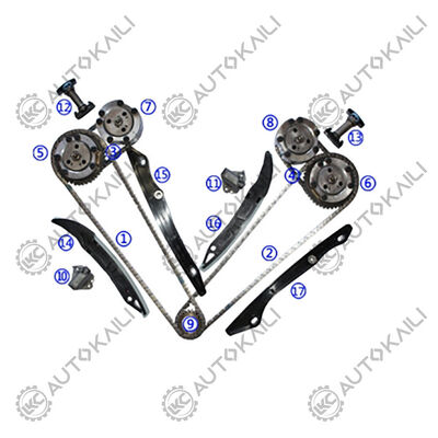 Σετ καδένας χρονισμού για FORD 302CU. ΣΕ. V8 GAS DOHC Petrol Coyote 5.0L 11-13