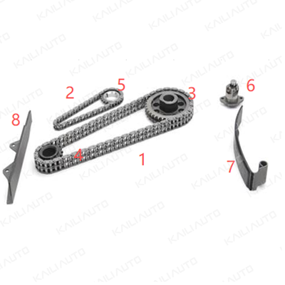 Πλαστικό παλτό αλυσίδας PA66 / PA46 για το MAZDA GLC 323 E3 1.3L 77-86