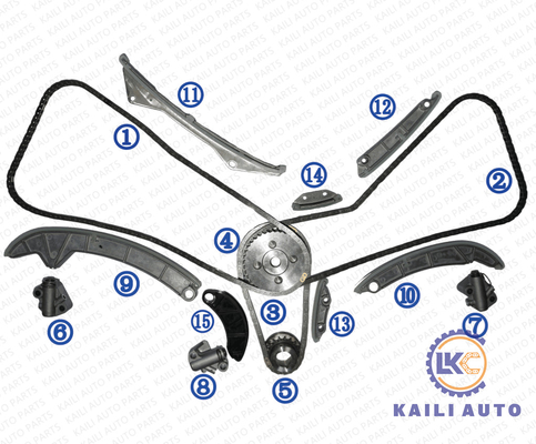 Εξάρτηση 3.6L EZ36D 13143AA081 154L 13142AA080 αλυσίδων συγχρονισμού εσωτερικών Subaru Legacy