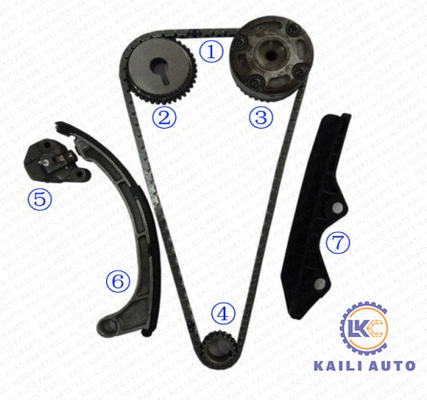 Μηχανή Z11 K12 CG10DE CG12DE CR12DE CR14DE ΣΗΜΕΙΏΣΕΩΝ της NISSAN ΜΆΡΤΙΟΣ MICRA αλυσίδων συγχρονισμού εξαρτήσεων 13028-AX001 VVT